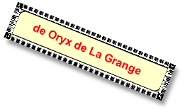 de Oryx de La Grange
